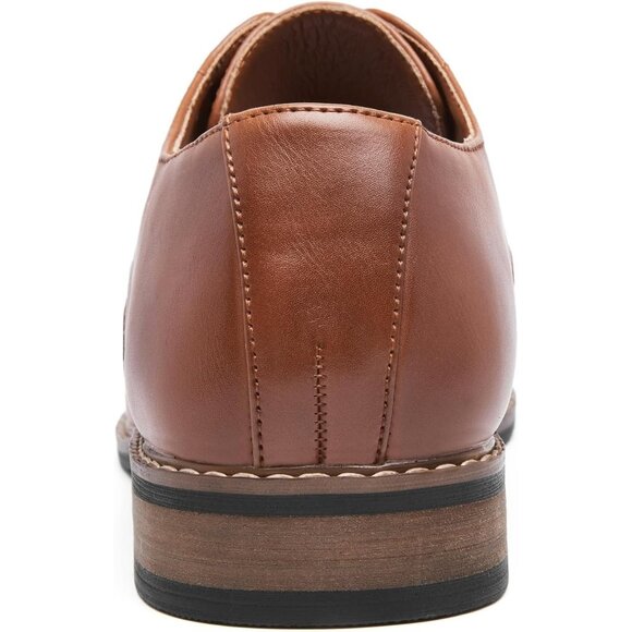 Men\'s Brown 1 Oxford Formal Dress Business Comfortable Classic Lace Up Shoes main image 6
